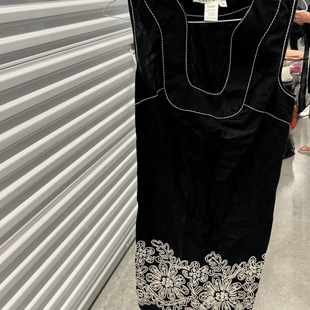 Black and White Dress